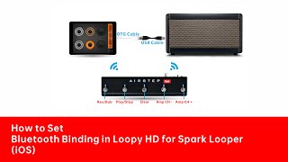 How to Set Bluetooth Binding in Loopy HD for Spark Looper