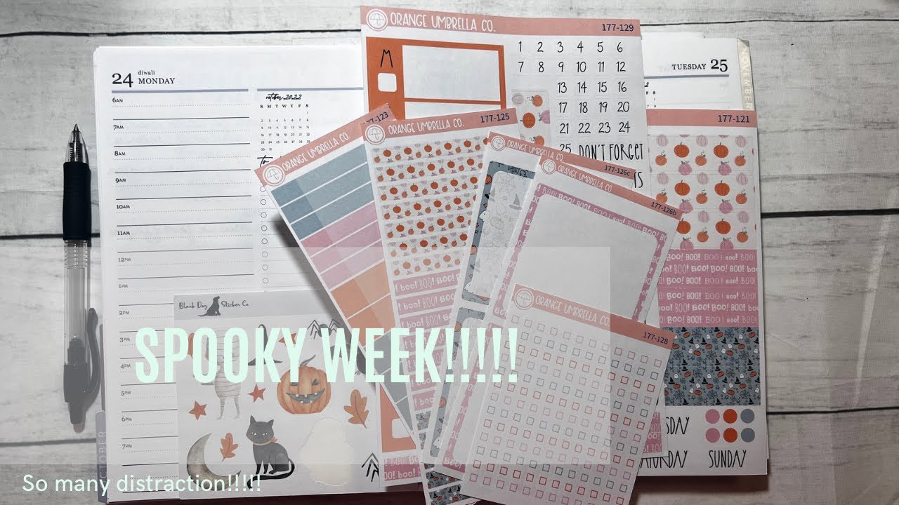 PLAN WITH ME | Daily Planning | Erin Condren A5 Daily Duo | Orange ...