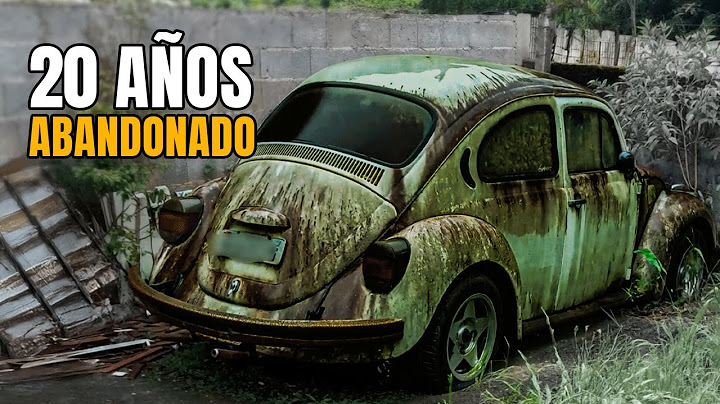 COCHE ABANDONADO EN UN GRANERO! RESCATE Y RESTAURACION COMPLETA.