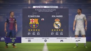 Fifa 18 pc gameplay real madrid vs fc barcelona if u like the do share
& subscribe