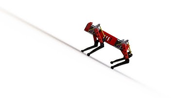 A dynamic approach for 12dof quadruped robot Designs and Computational simulations Video