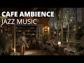 Cosmic caf  coffee shop ambience with beautiful relaxing jazz music for studying  working