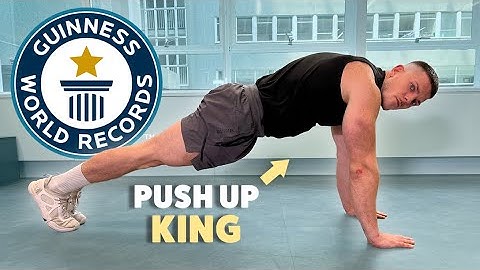 Most Push Ups to Planks in One Minute - Guinness World Records