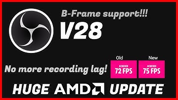 [OBS V28 UPDATE] AMD GPUs Finally Have Good Recording!