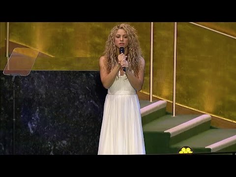 Wideo: Shakira była gospodarzem międzynarodowej imprezy przed narodzinami drugiego dziecka