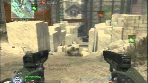 Trash talkers and Haters on MW2/Gameplay/Commentary Quarry CTF 10-0 Part 1