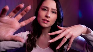 ASMR Hand movements & mouth sounds for sleep 🤏💤 Plucking, jellyfish, focus, spiral, hand sounds