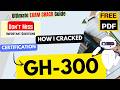 How I CRACKED GH 300 Exam in Just 6 Hours GitHub Copilot Important Topics & Tips PDF