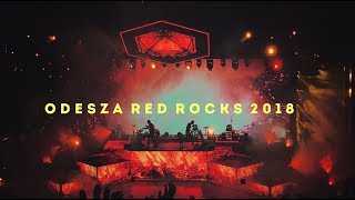 odesza at red rocks 2018