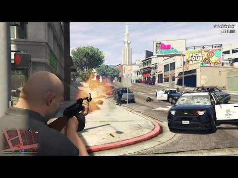 GTA 5 RDE 4.0.1 - Gym Massacre + Ten Star Escape