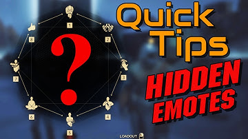 #duneawakening   : Quick Tips - Hidden Emotes