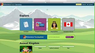 How to log onto a Peel School data base.