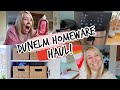 Dunelm homeware haul  opening my air fryer weekly vlog