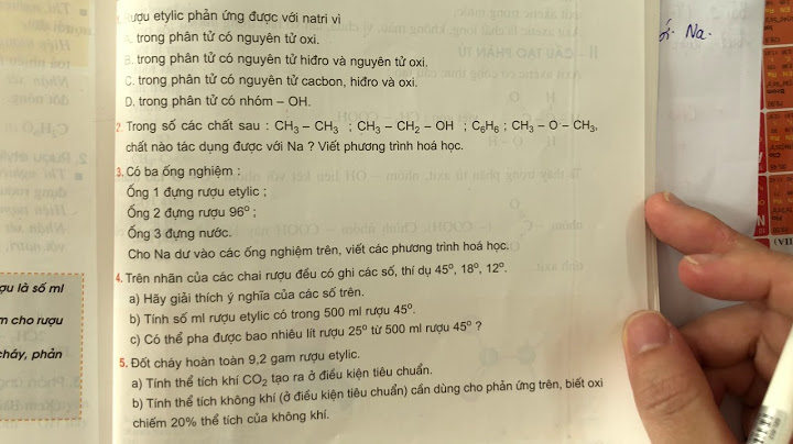 Bài 2 trang 139 sách giáo khoa hóa học 8