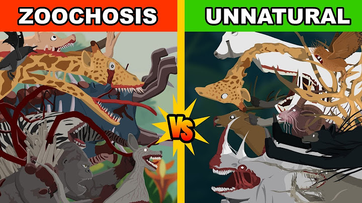 Zoochosis vs Unnatural Habitat Animals | Monster Animation
