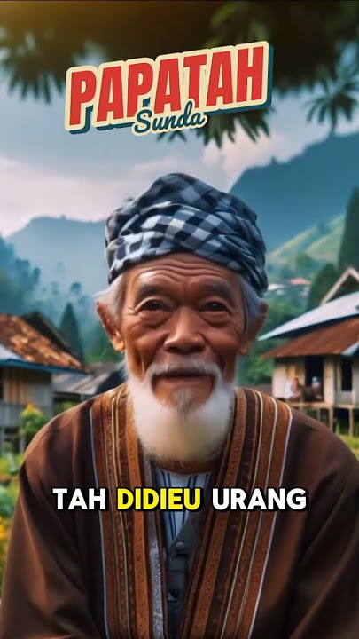 Pepeling sunda - Pentingna ngaji diri