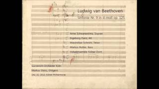 Markus Stenz - Beethoven Symphonie Nr. 9 in d-moll op. 125