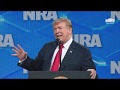 President Trump Delivers Remarks at the National Rifle Association Forum