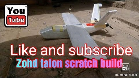 rc scratch built gt talon rabel flight