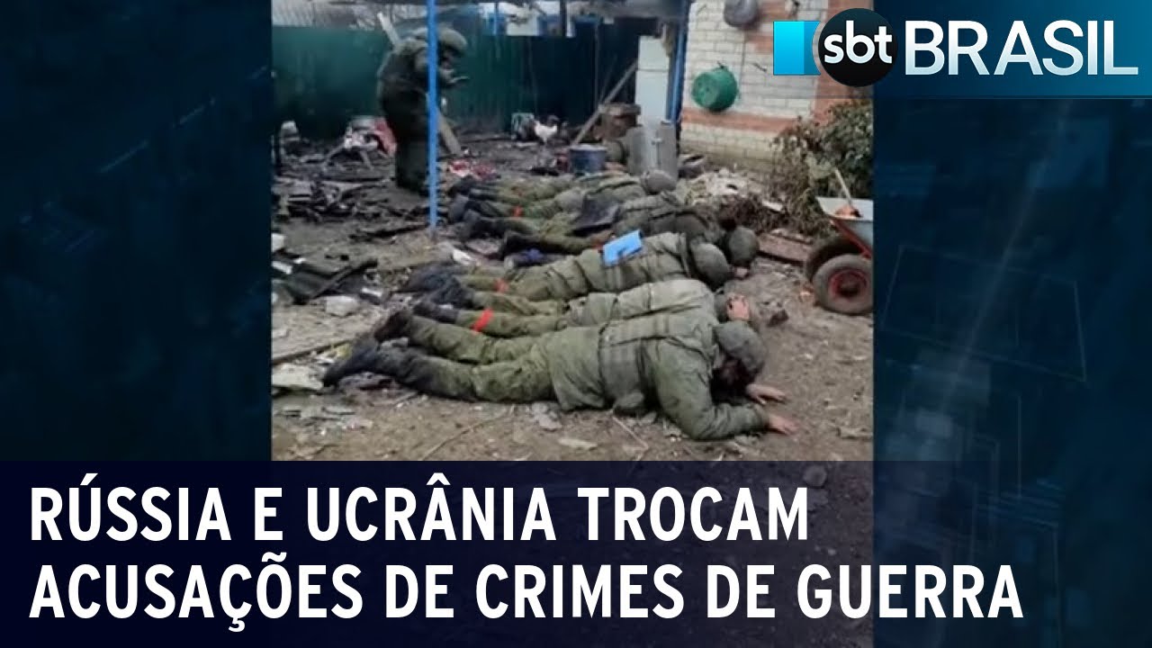 Rússia e Ucrânia trocam acusações de crimes de guerra | SBT Brasil (21/11/22)