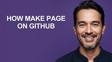 How Make Page on Github - KevinHowTo