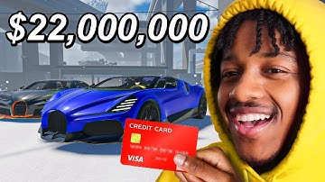 SPENDING 22,000,000 ON THE NEW BUGATTI IN ROBLOX MIDNIGHT CHASERS