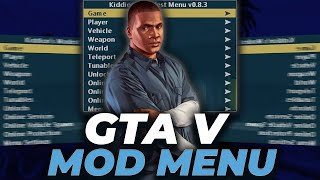 GTA 5 Mod Menu 2024  Free Cheat Menu GTA 5 Download  Kiddion Mod Menu GOD screenshot 5