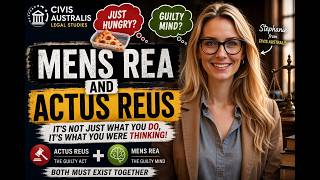 Actus Reas and Mens Rea (Explained with Pizza)