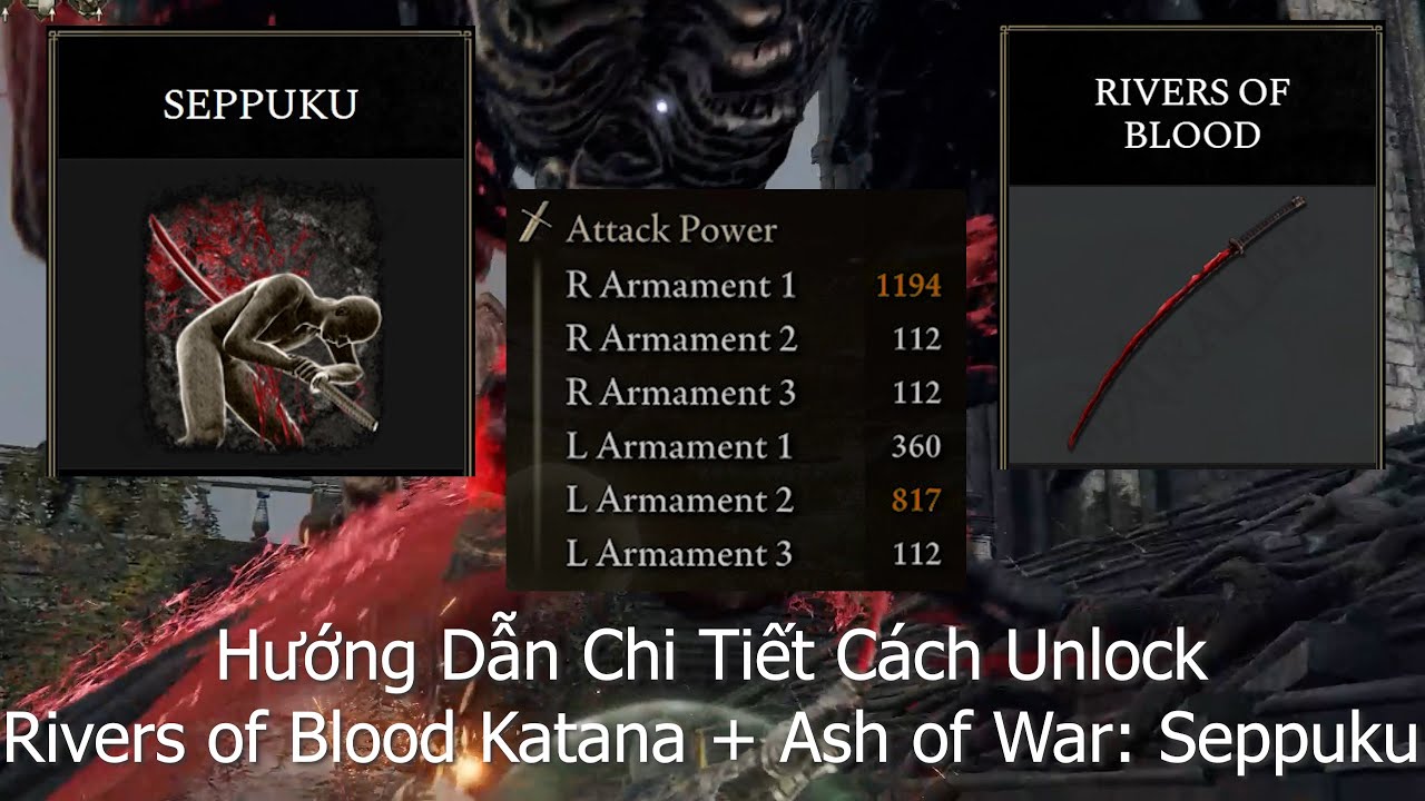How To Put Seppuku On Rivers Of Blood