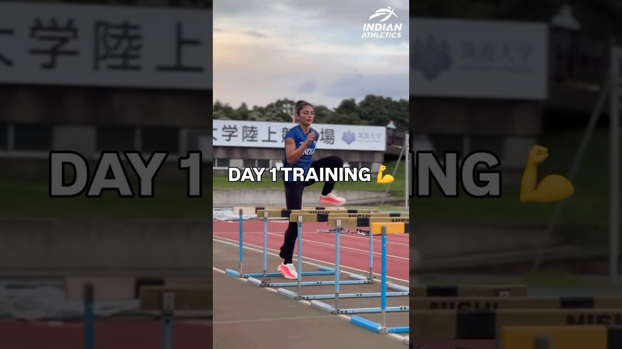 Day 1 of Asian Games prep ✅👊 | #IndianAthletics #AsianGames #TeamIndia #AFI #Shorts