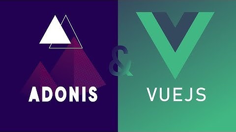 Adonisjs Installation & database migrations