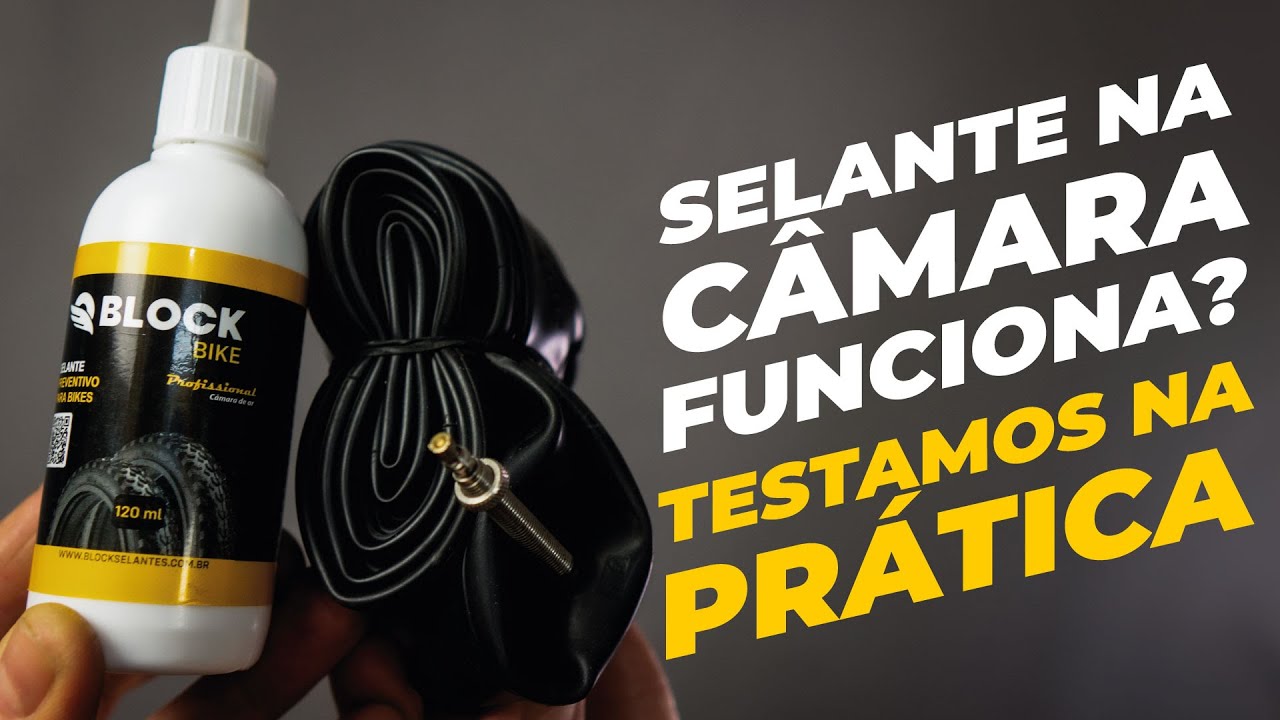 Testamos o selante certo e barato para câmara de ar. Pedaleria