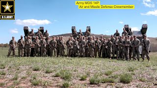 Army Air Defense Crewmember-14P-Air and Missile Defense Crewmember