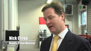 Nick Clegg Visits Cummins Turbo Technologies, Huddersfield