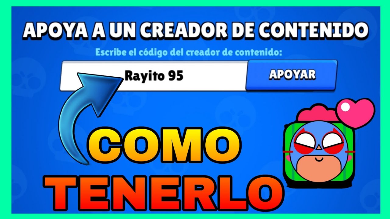 Como Conseguir El Codigo De Creador De Brawl Stars 2021 Youtube - crearse un códigode creador en brawl stars