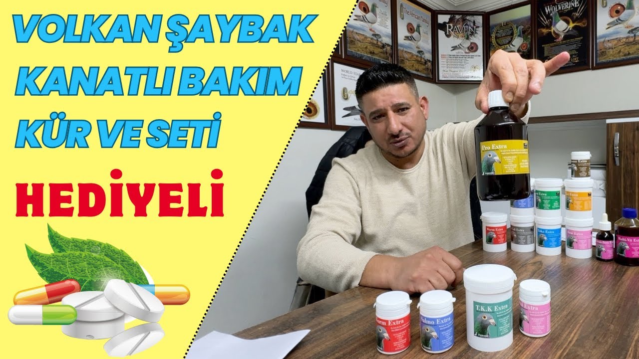 Güvercin Bakım Kürü Sağlık Danışmanı Volkan Şaybak