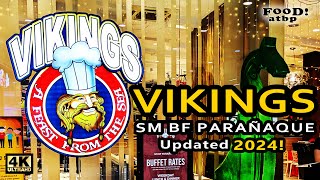 4K || VIKINGS at SM BF PARAÑAQUE || Buffet restaurant tour & walk-around (Updated 2024!)