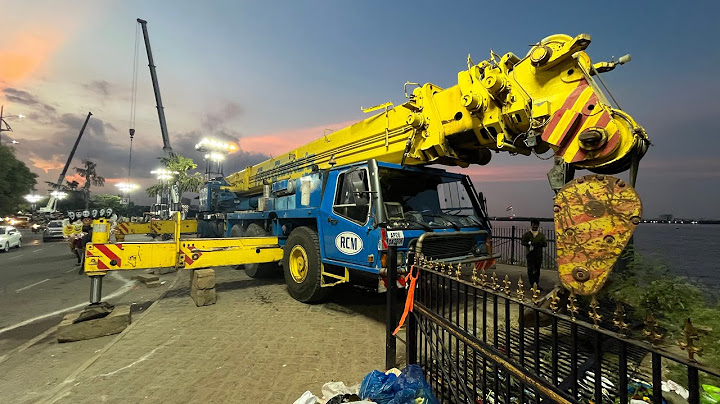 khairatabad Ganesh Nimajjanam 2022 | khairatabad Ganesh lifting crane ready