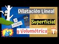 DILATACIÓN LINEAL, SUPERFICIAL Y VOLUMÉTRICA 😀🚀[Explicación y Problemas] 🌎 con CALCULADORA!!