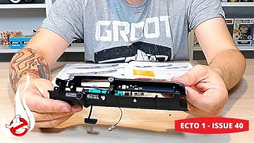 Build the Ghostbusters Ecto-1 - Issue 40 ( Ammeter Clock & Spotlight Handle ) Speed Build