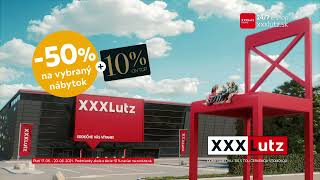 XXXLutz má - 50% na vybraný nábytok + 10% on TOP!