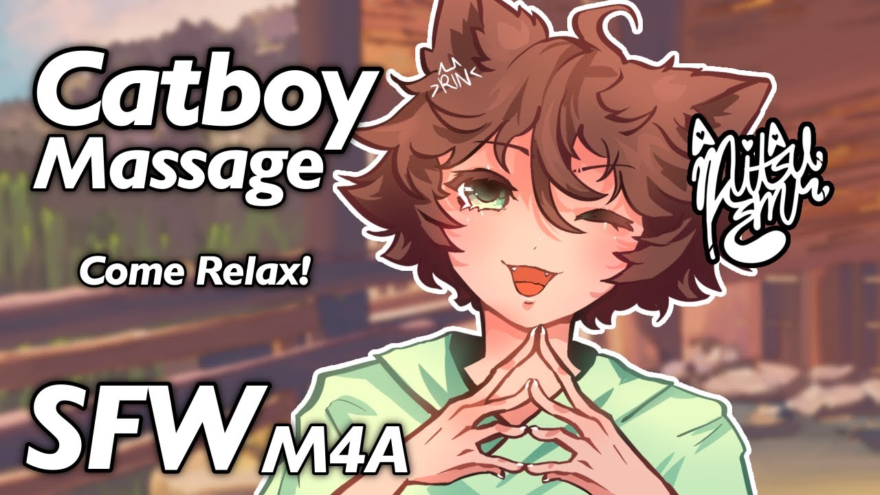 Soothing Massage from a Catboy [M4A ASMR] [Stress Relief, Purring] [Audio RP]