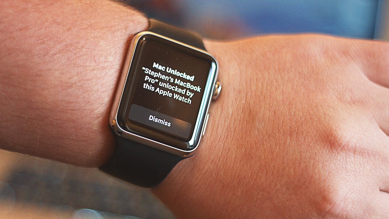 Get Apple Watch To Unlock Mac