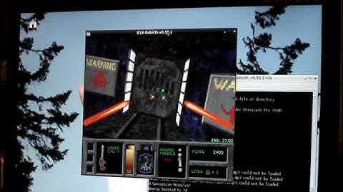 Descent (D1X-Rebirth) on BeagleBoard OpenGL ES accelerated