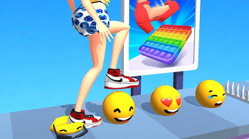 ASMR Tippy Toe 👩‍❤️‍👩🔥⭐️ Very Satisfying And Relaxing ASMR Sounds Gameplay