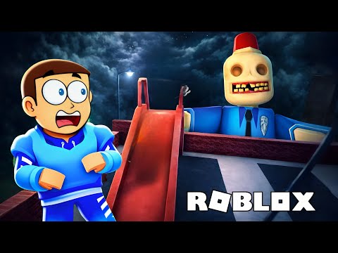 Roblox Escape Siren Cop's Prison | Shiva and Kanzo Gameplay