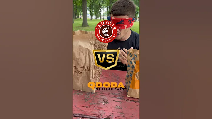 BLIND TASTE TEST : Chipotle Vs Qdoba 🌯