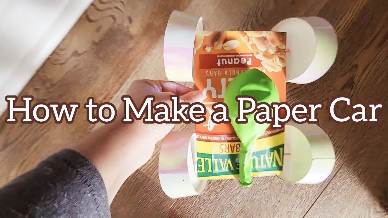 How To Build A Paper Car VLOG YouTube How to build a paper car vlog youtube