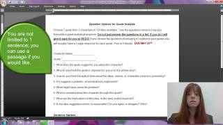 Quote Analysis paper