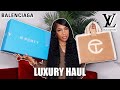 $5000 Mini LUXURY haul Ft Balenciaga, FENTY, Louis Vuitton + More!